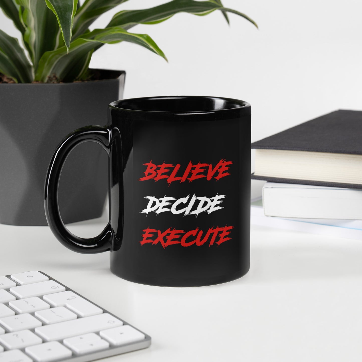 Black Glossy BOSS Mug BDEM RWR