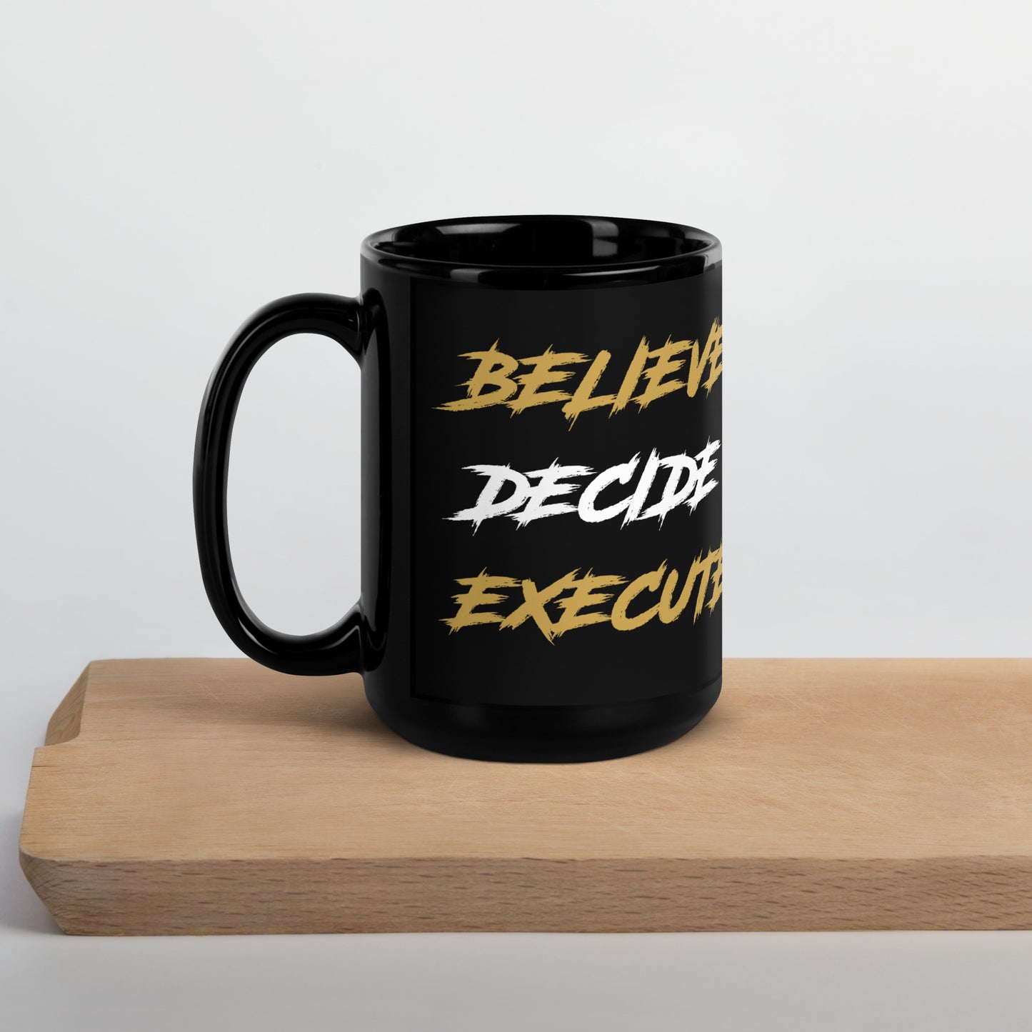 Black Glossy BOSS Mug BDEM GWG