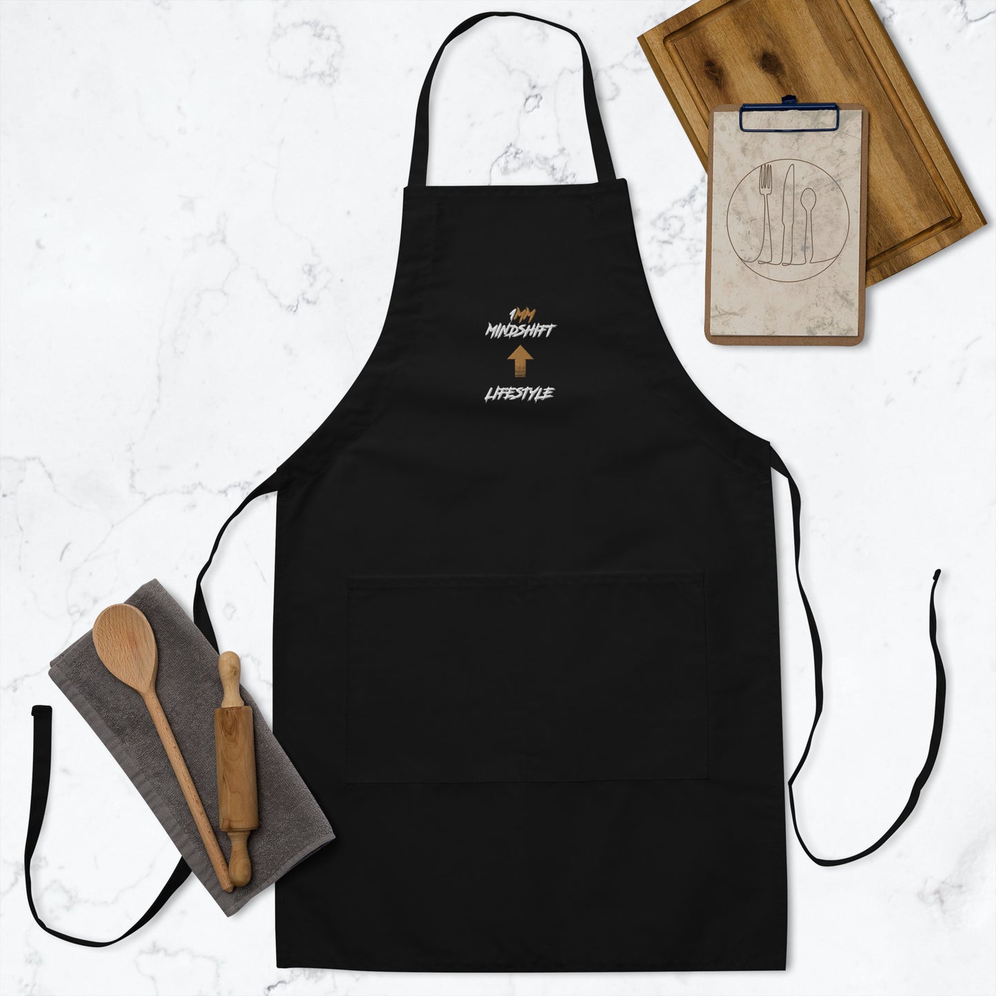 Embroidered Chef Apron 1MM GWG