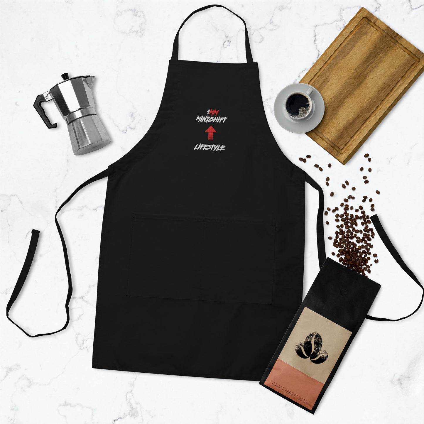 Embroidered Chef Apron 1MM RWR