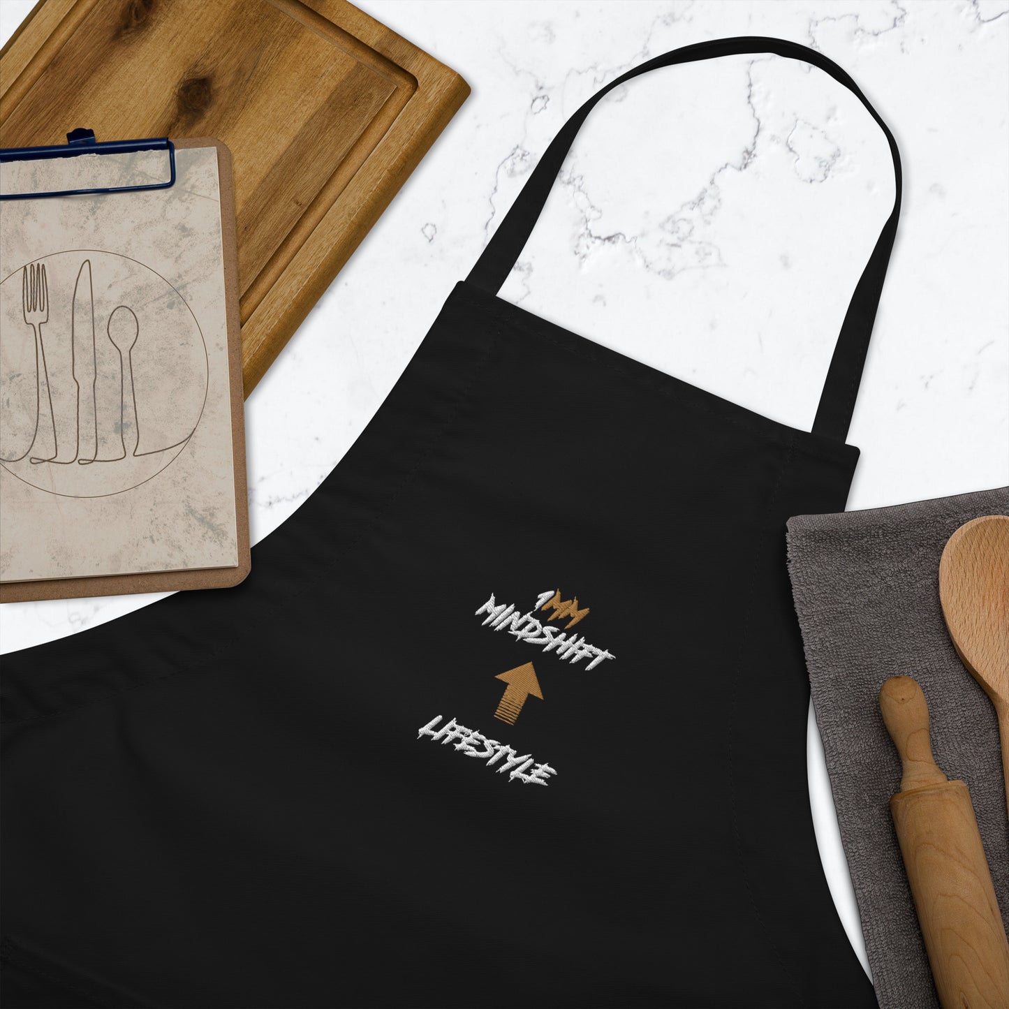 Embroidered Chef Apron 1MM GWG