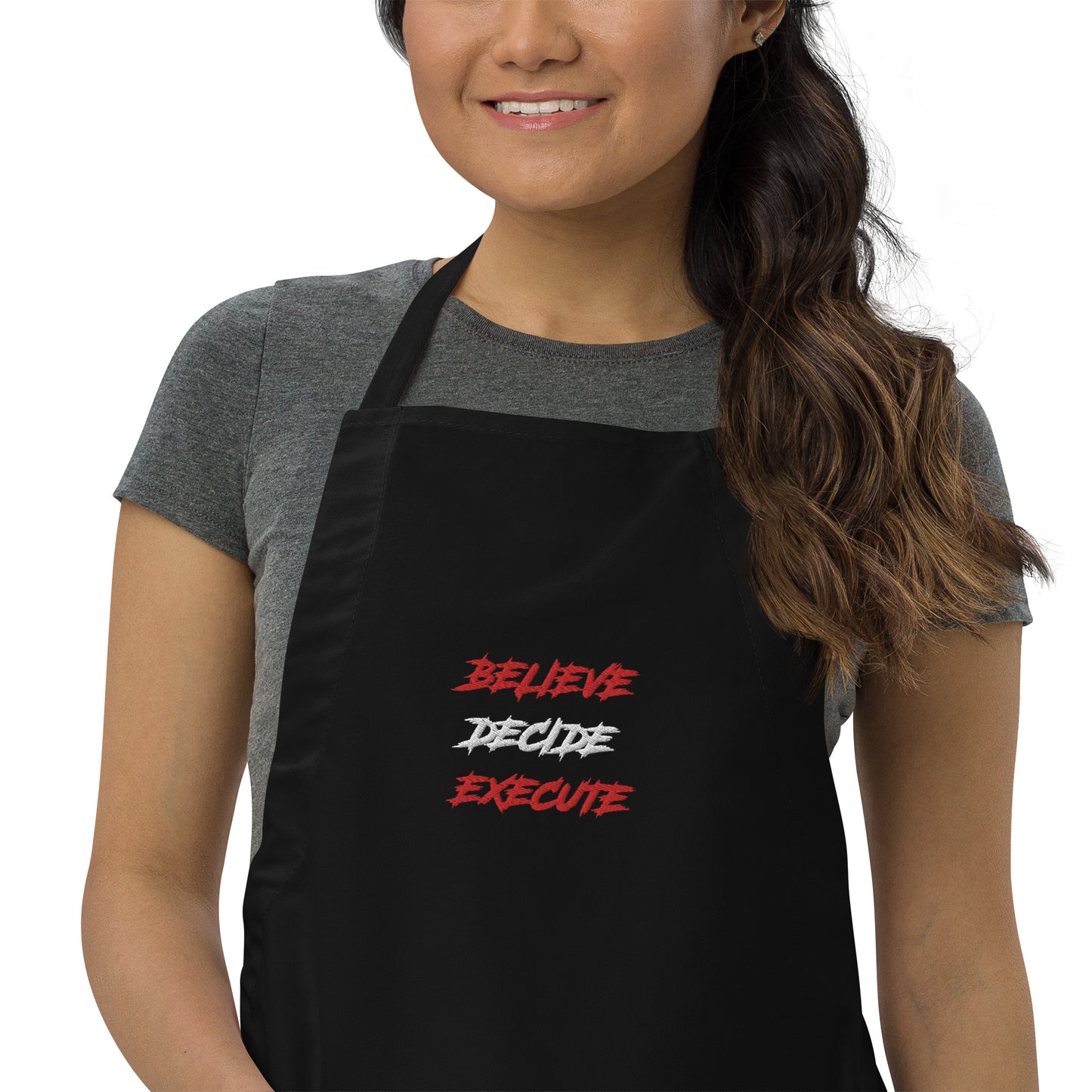 Embroidered Chef Apron BDE RWR