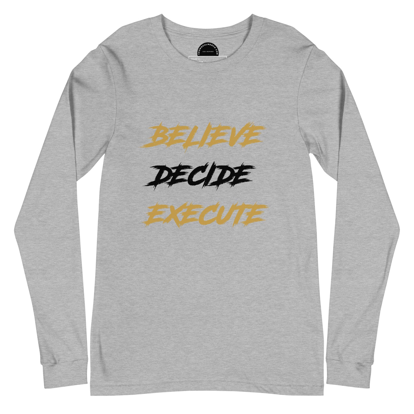 Unisex Long Sleeve Tee BDEM GBG