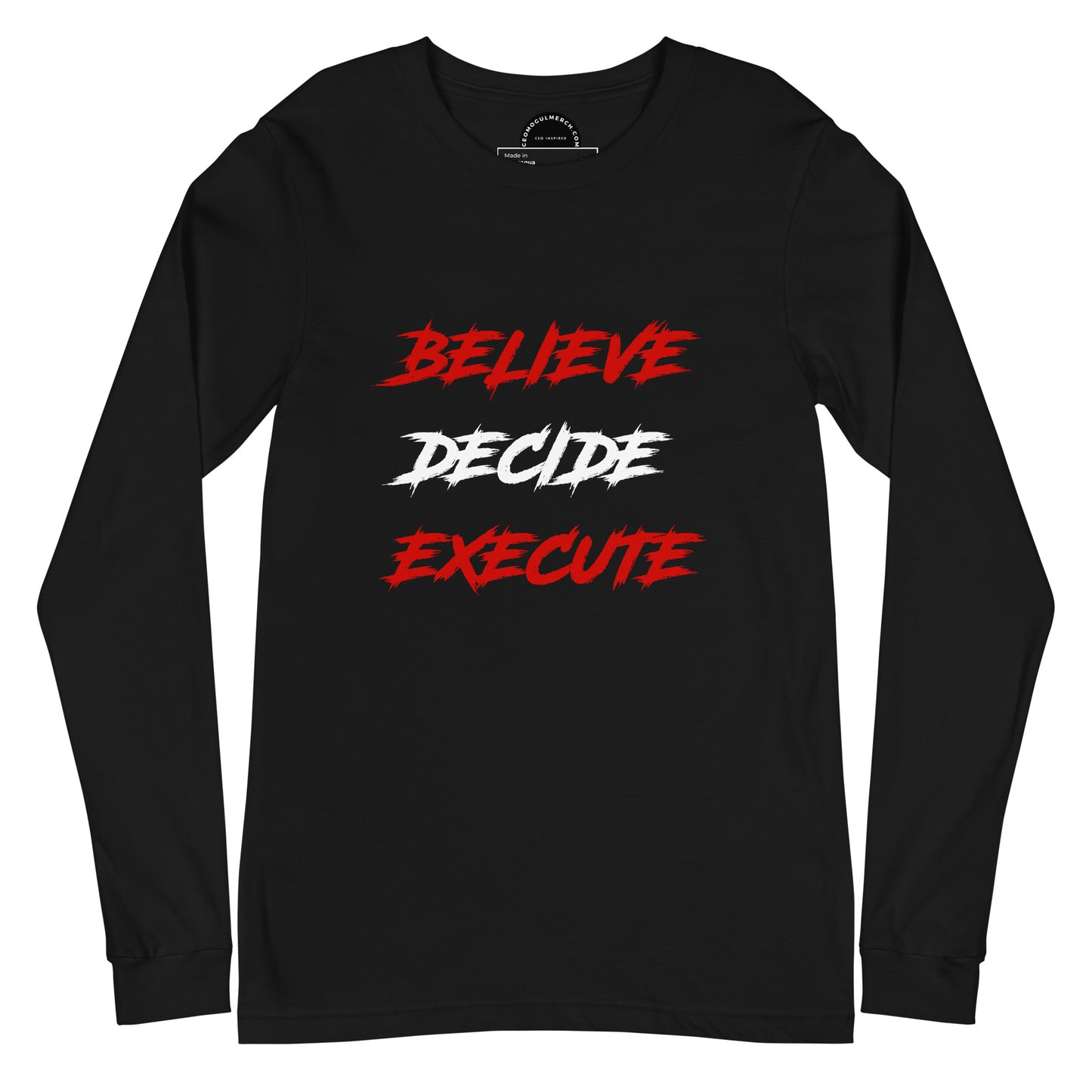 Unisex Long Sleeve Tee BDEM RWR