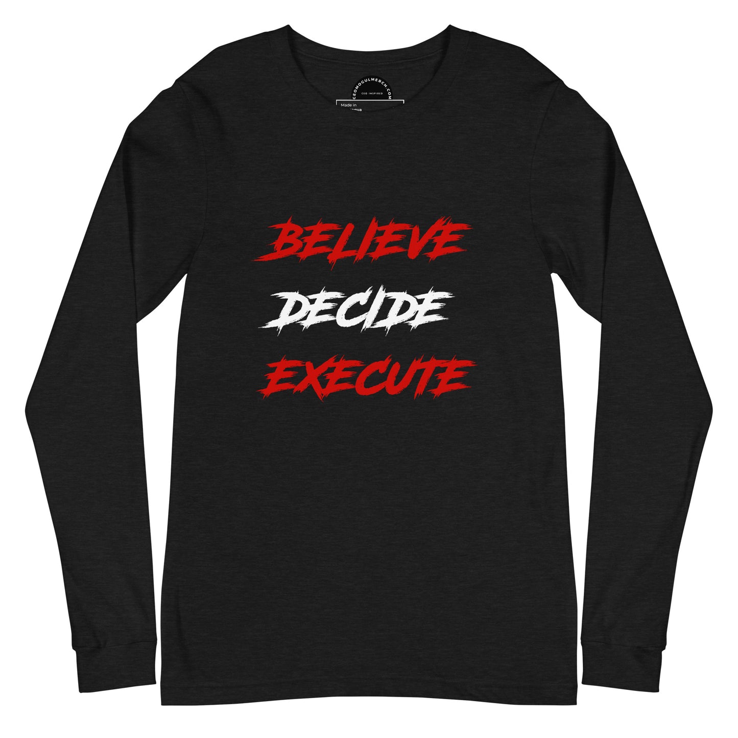 Unisex Long Sleeve Tee BDEM RWR