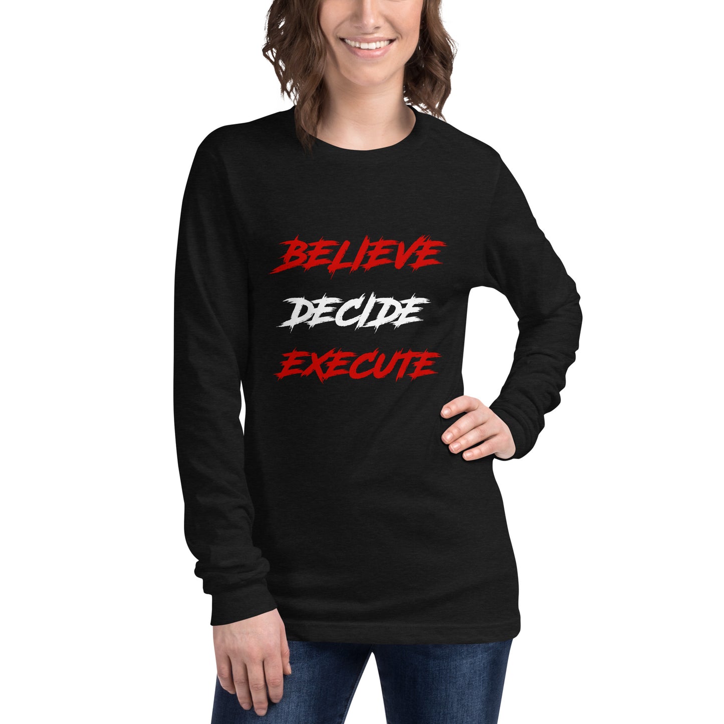 Unisex Long Sleeve Tee BDEM RWR
