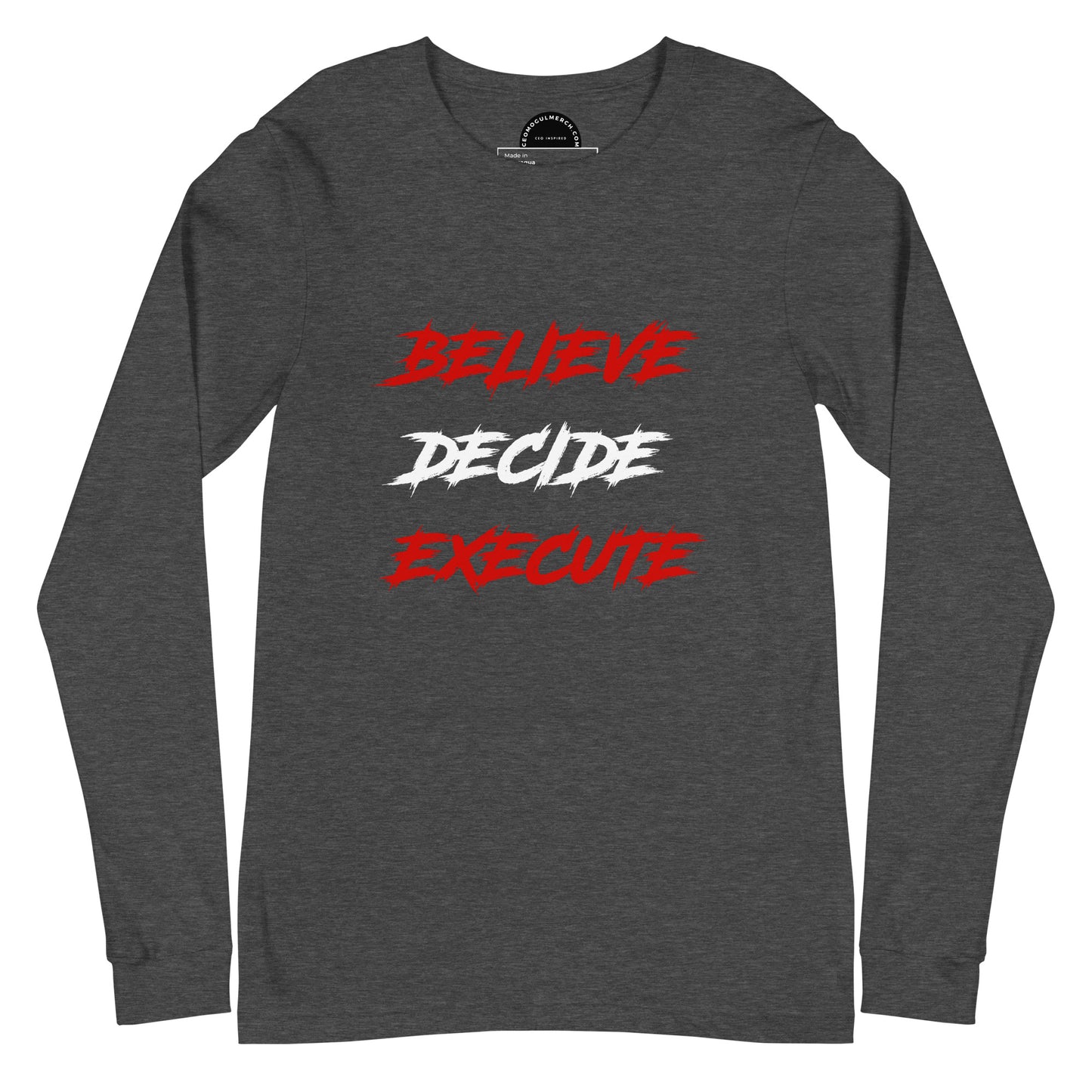 Unisex Long Sleeve Tee BDEM RWR