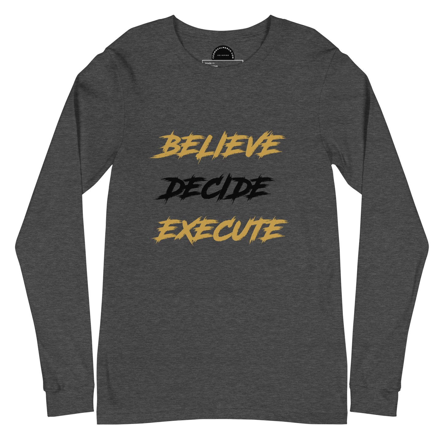 Unisex Long Sleeve Tee BDEM GBG