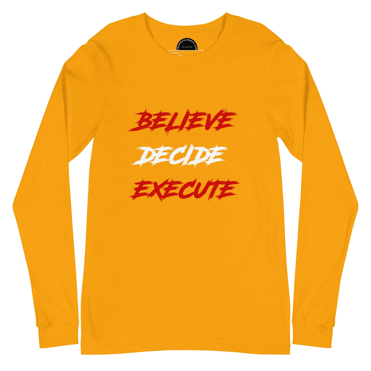 Unisex Long Sleeve Tee BDEM RWR