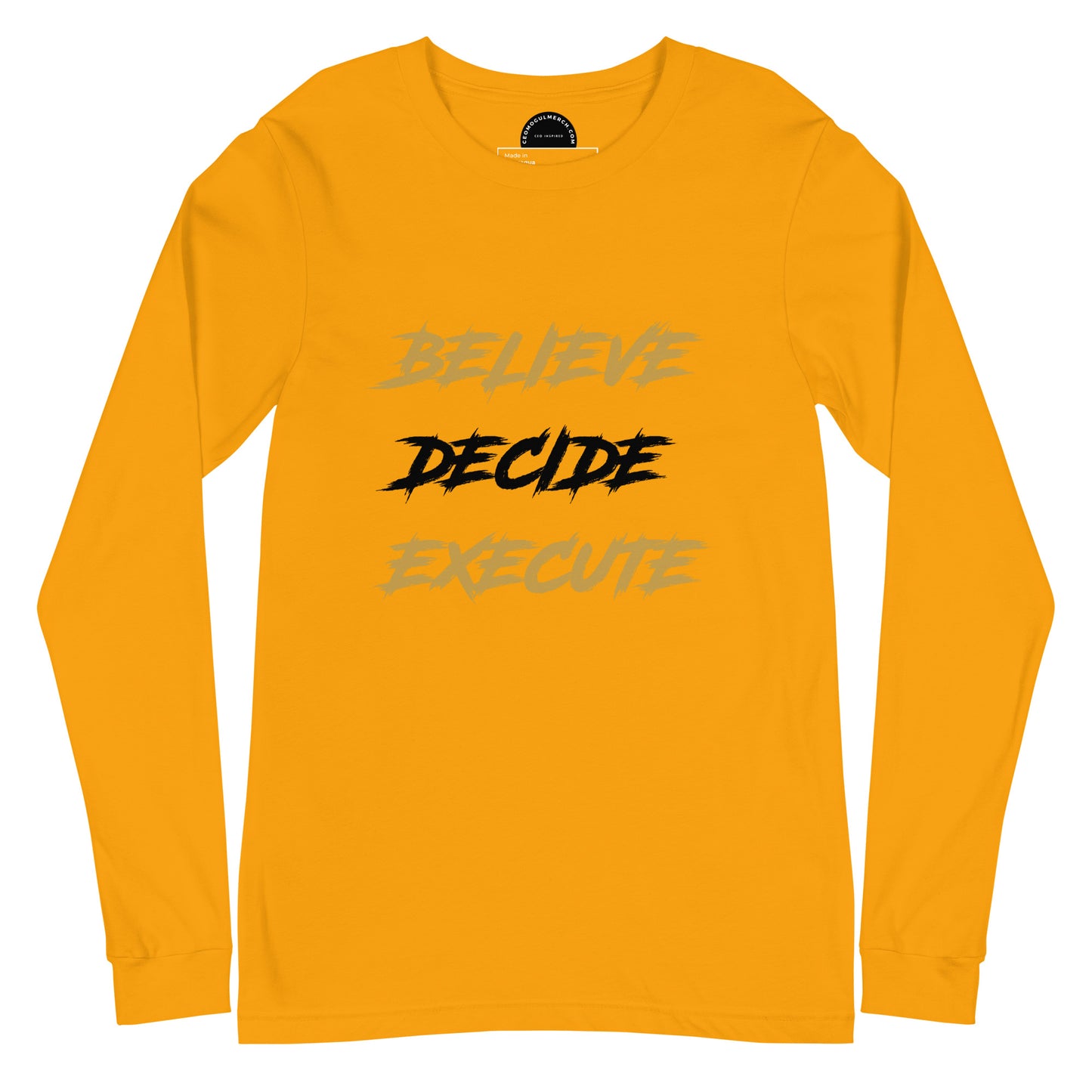 Unisex Long Sleeve Tee BDEM GBG