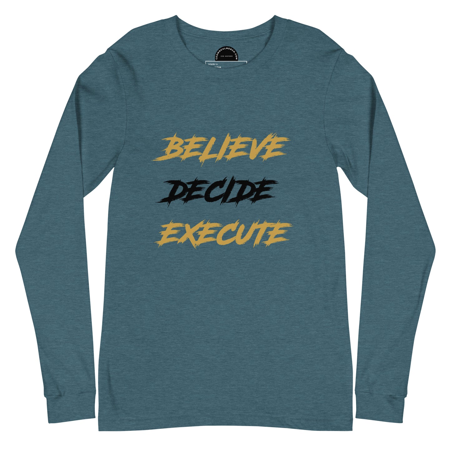Unisex Long Sleeve Tee BDEM GBG