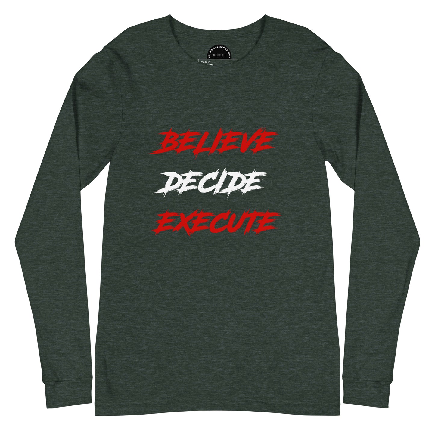Unisex Long Sleeve Tee BDEM RWR