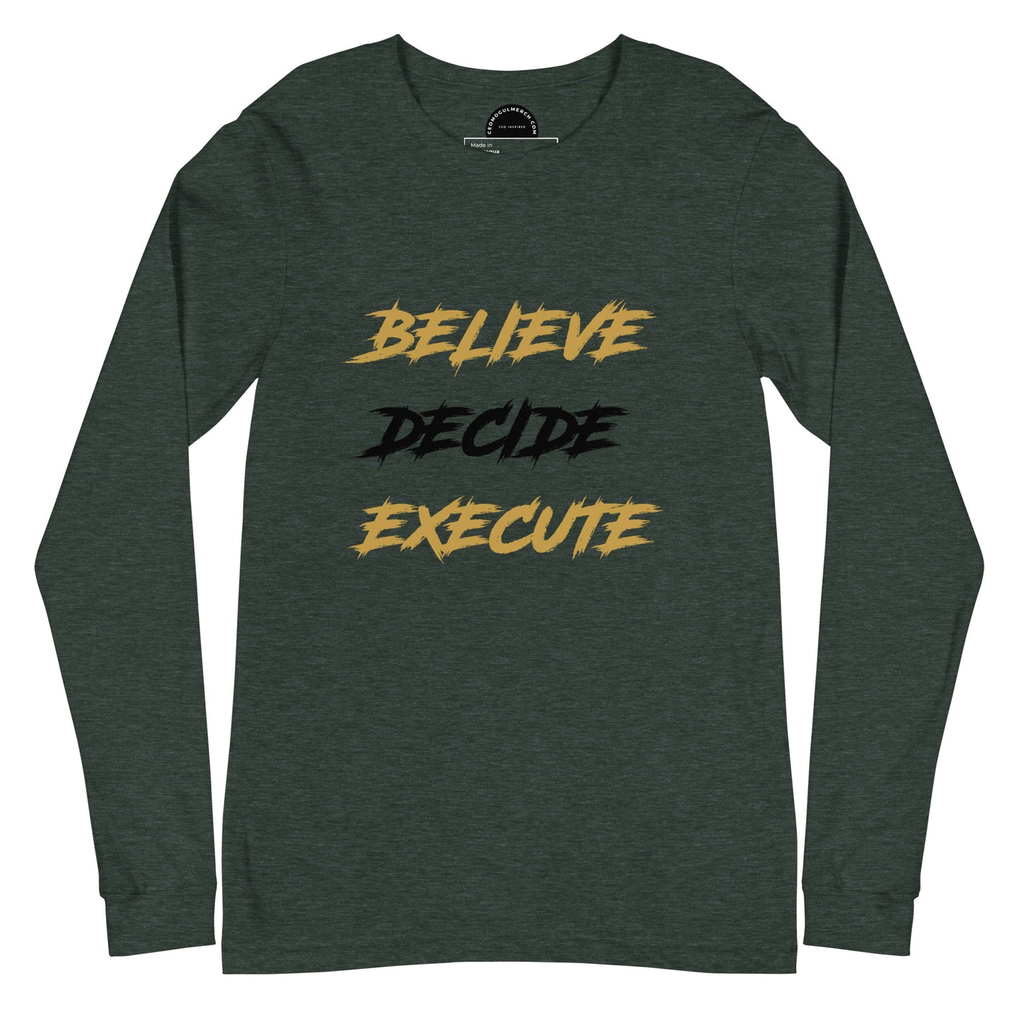 Unisex Long Sleeve Tee BDEM GBG