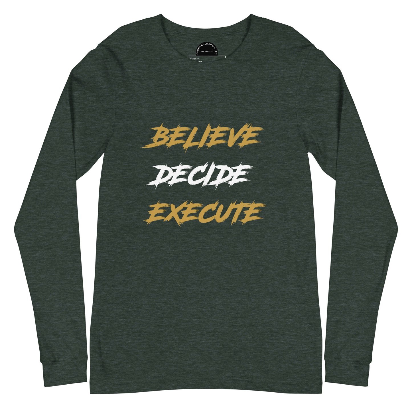 Unisex Long Sleeve Tee BDEM GWG