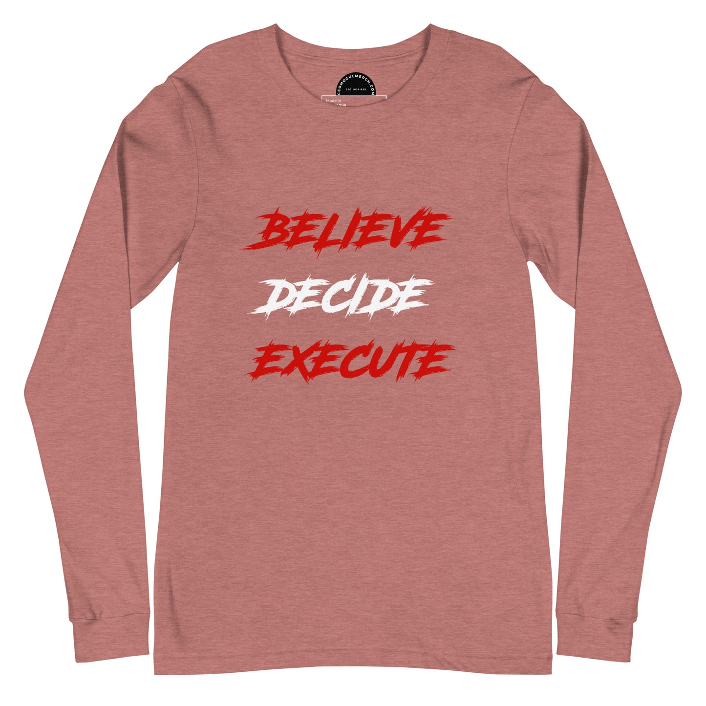 Unisex Long Sleeve Tee BDEM RWR