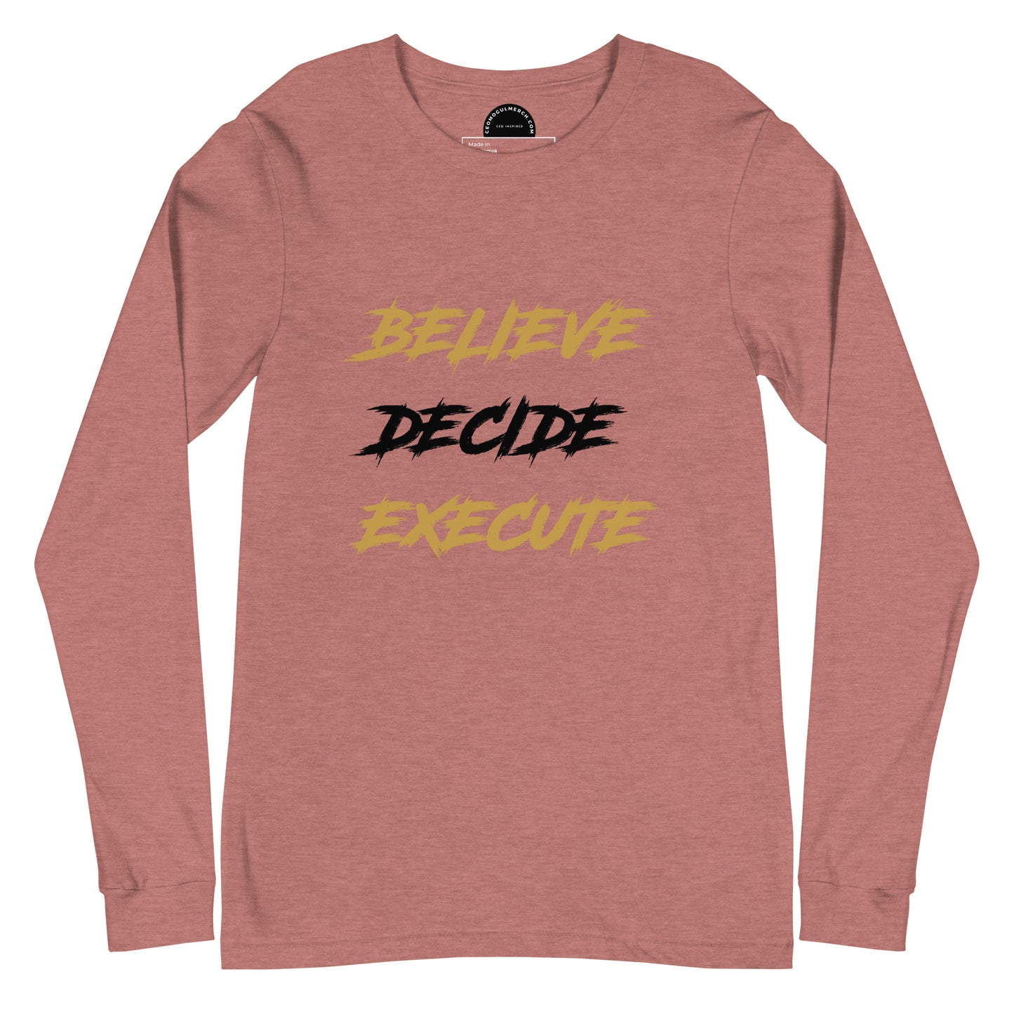 Unisex Long Sleeve Tee BDEM GBG