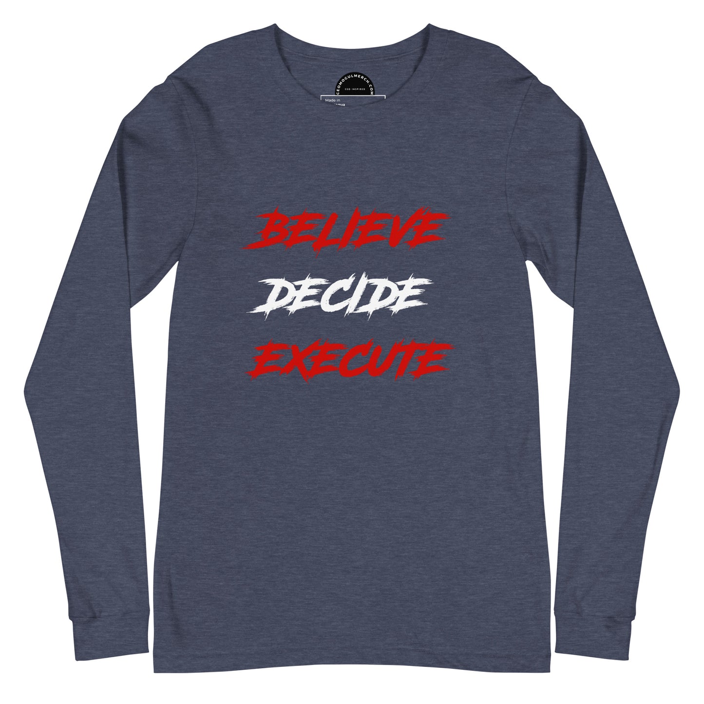 Unisex Long Sleeve Tee BDEM RWR