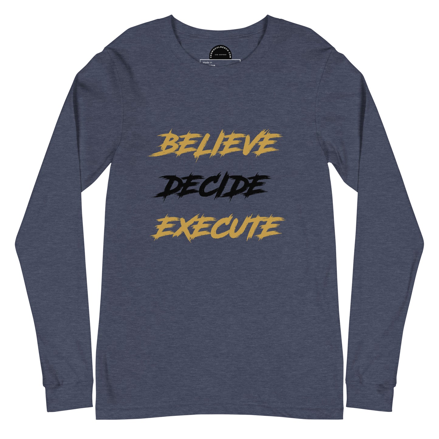 Unisex Long Sleeve Tee BDEM GBG