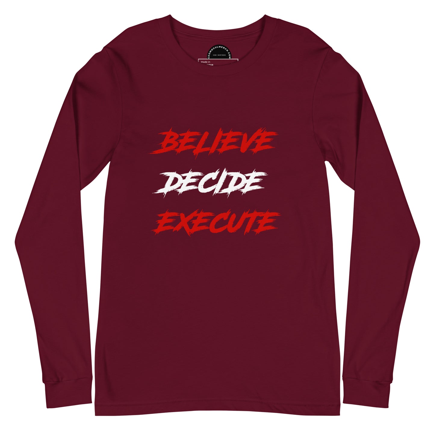 Unisex Long Sleeve Tee BDEM RWR
