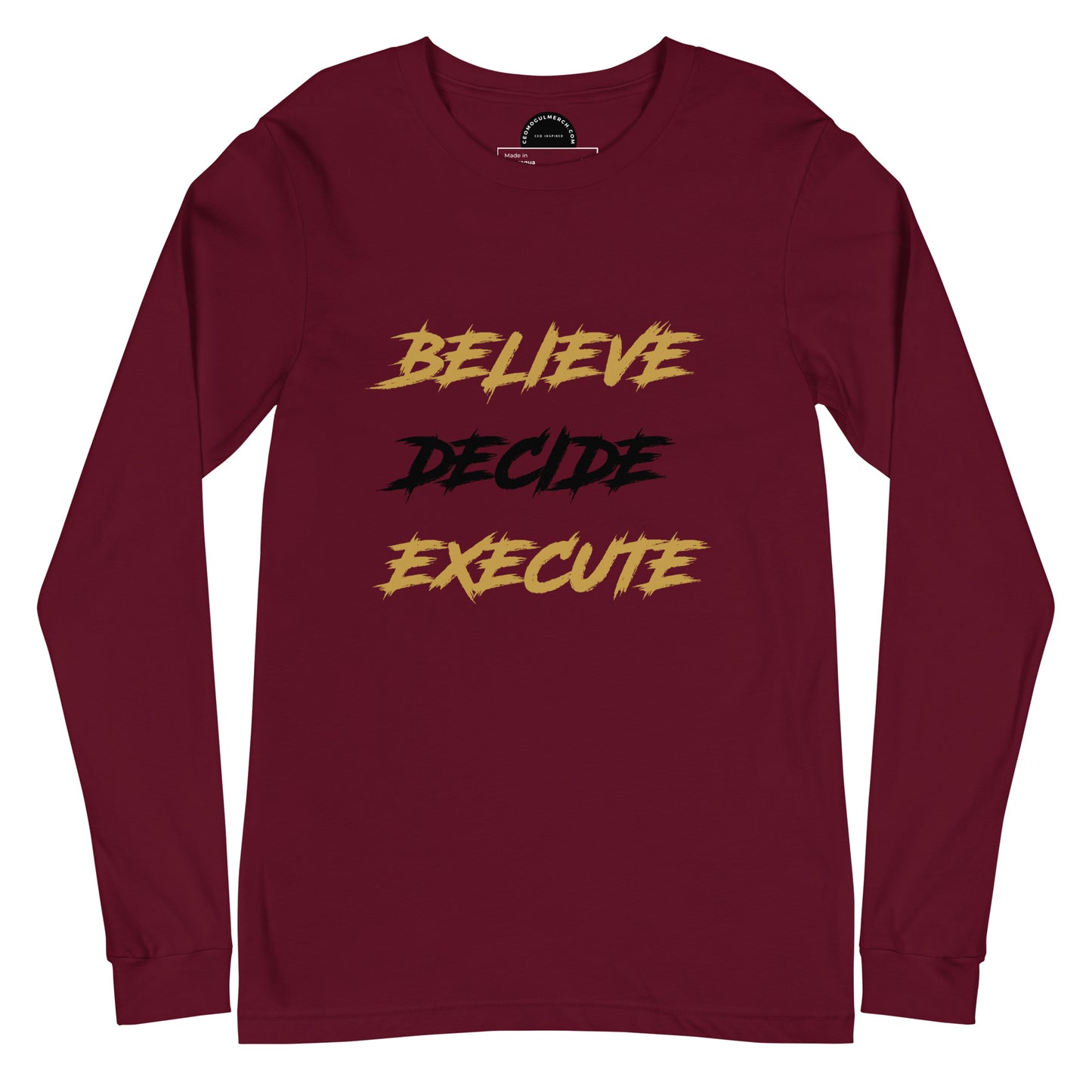 Unisex Long Sleeve Tee BDEM GBG