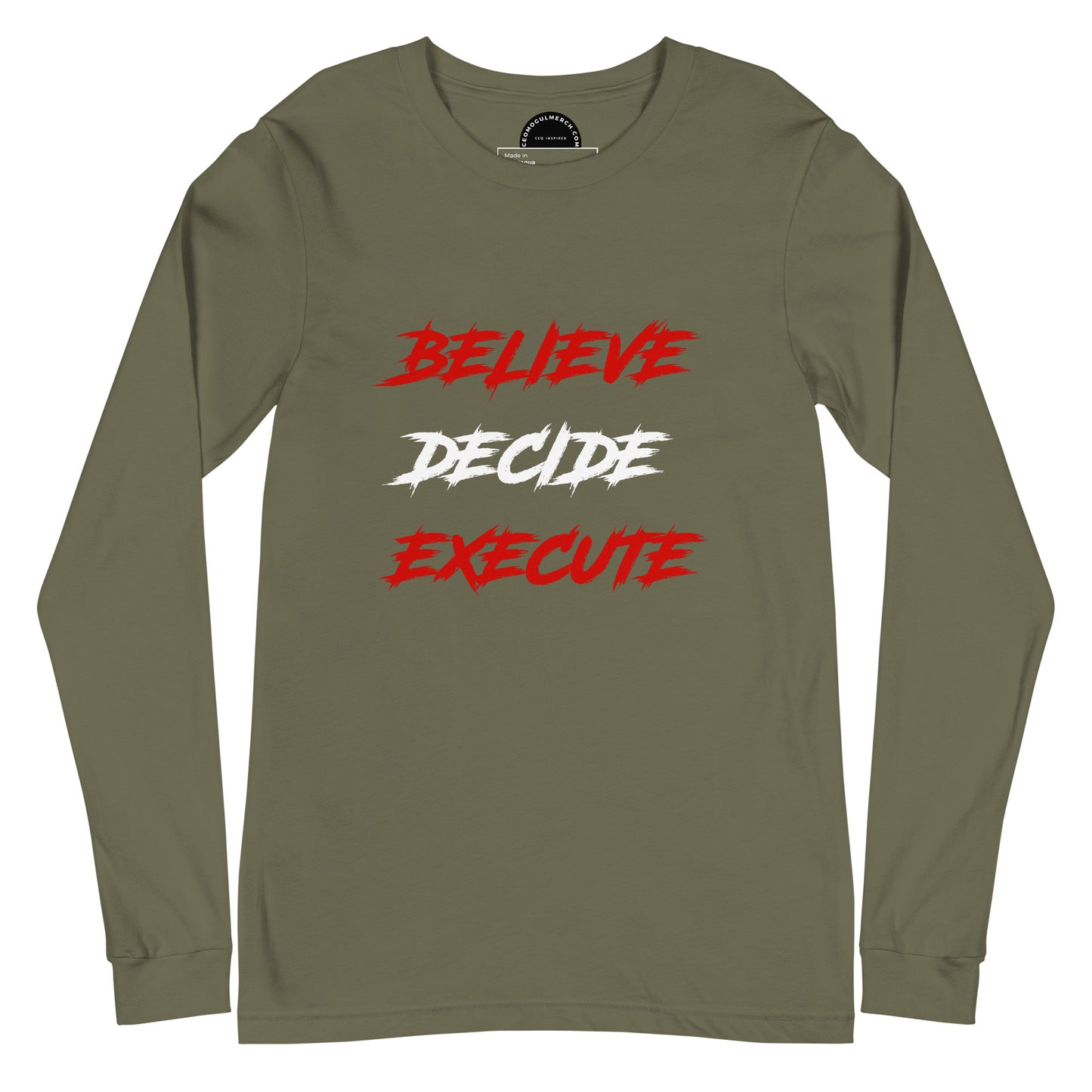 Unisex Long Sleeve Tee BDEM RWR