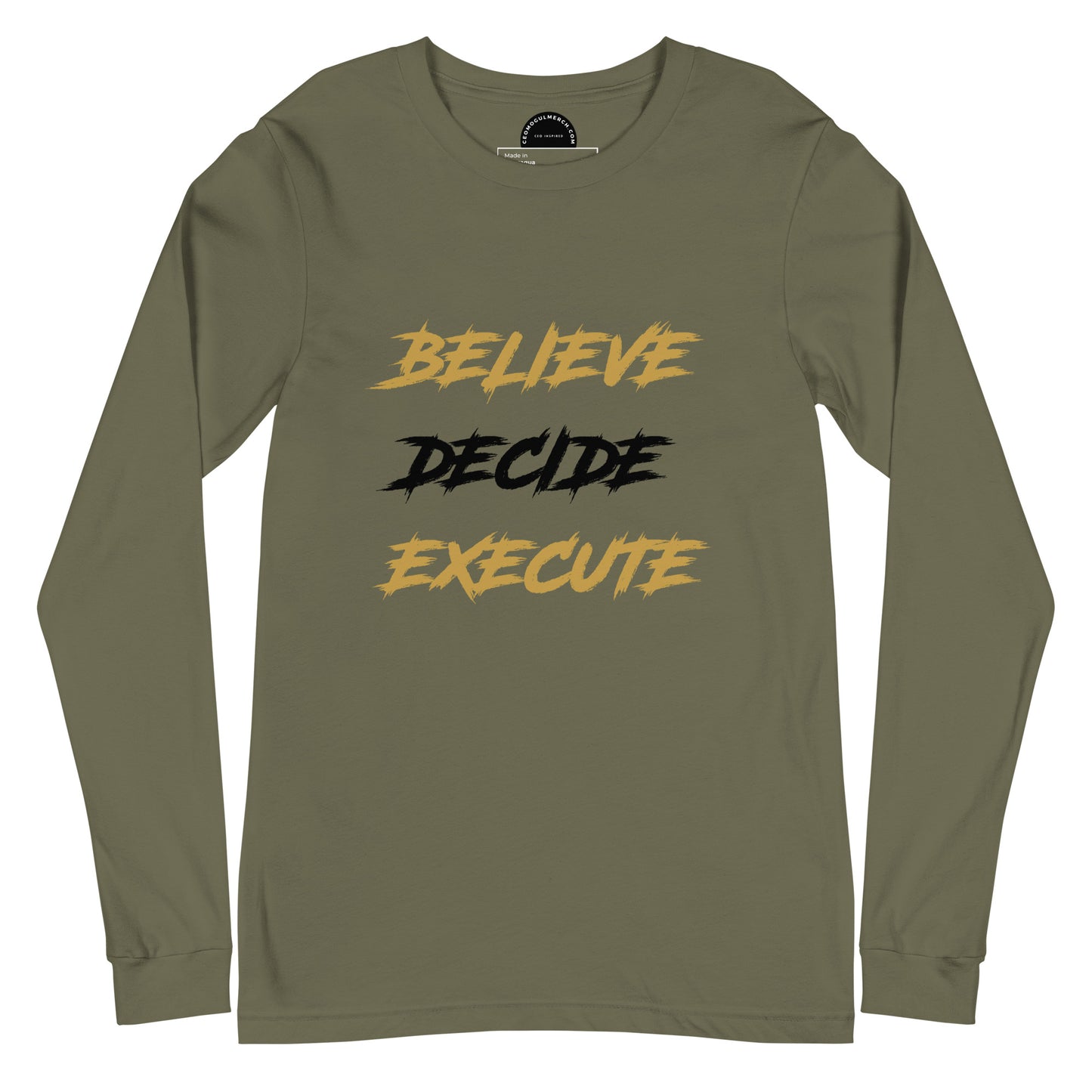 Unisex Long Sleeve Tee BDEM GBG