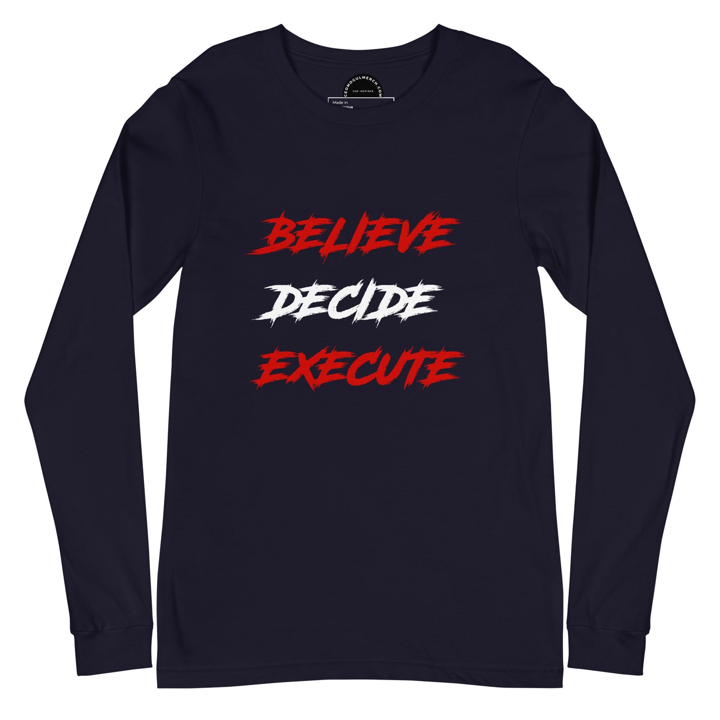 Unisex Long Sleeve Tee BDEM RWR