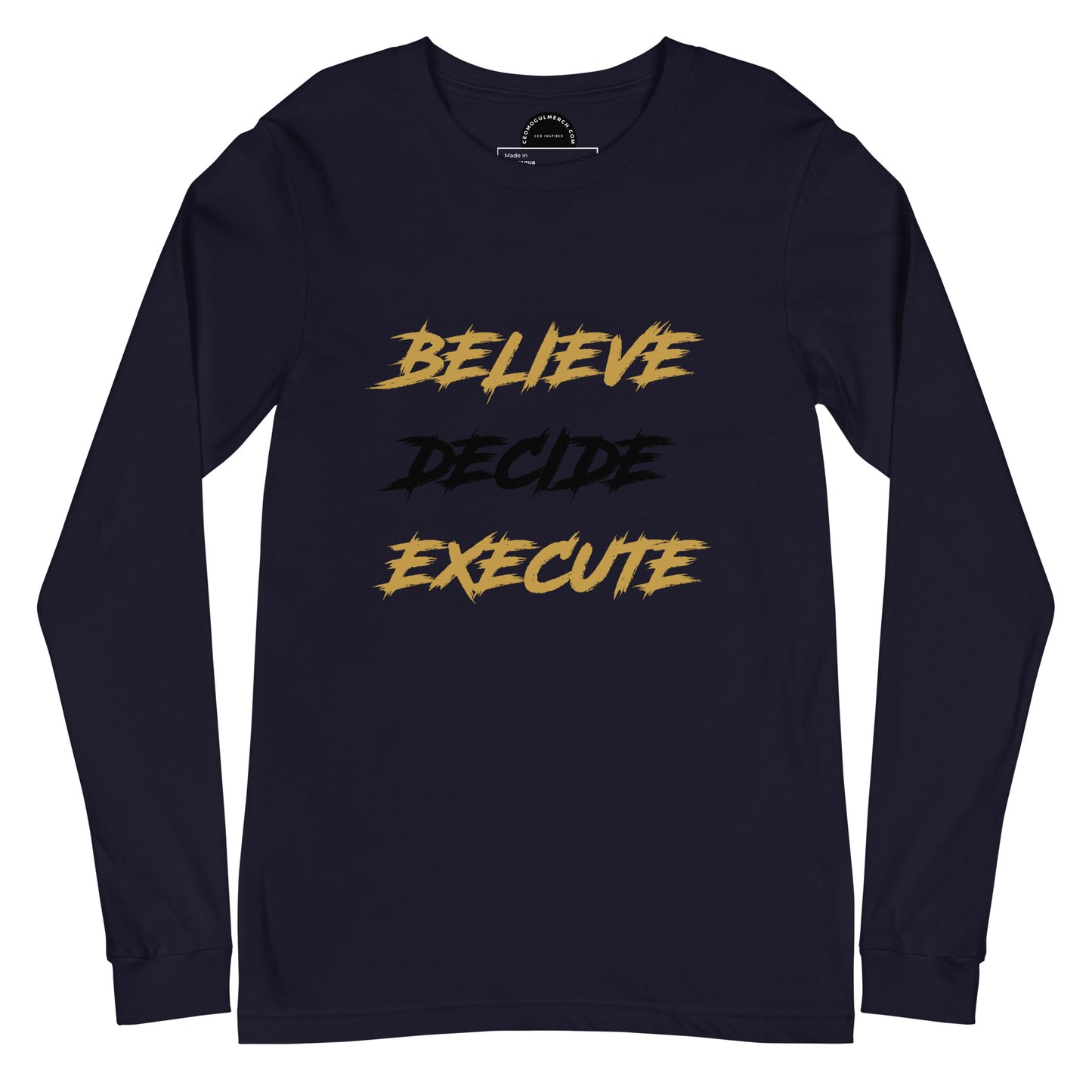 Unisex Long Sleeve Tee BDEM GBG