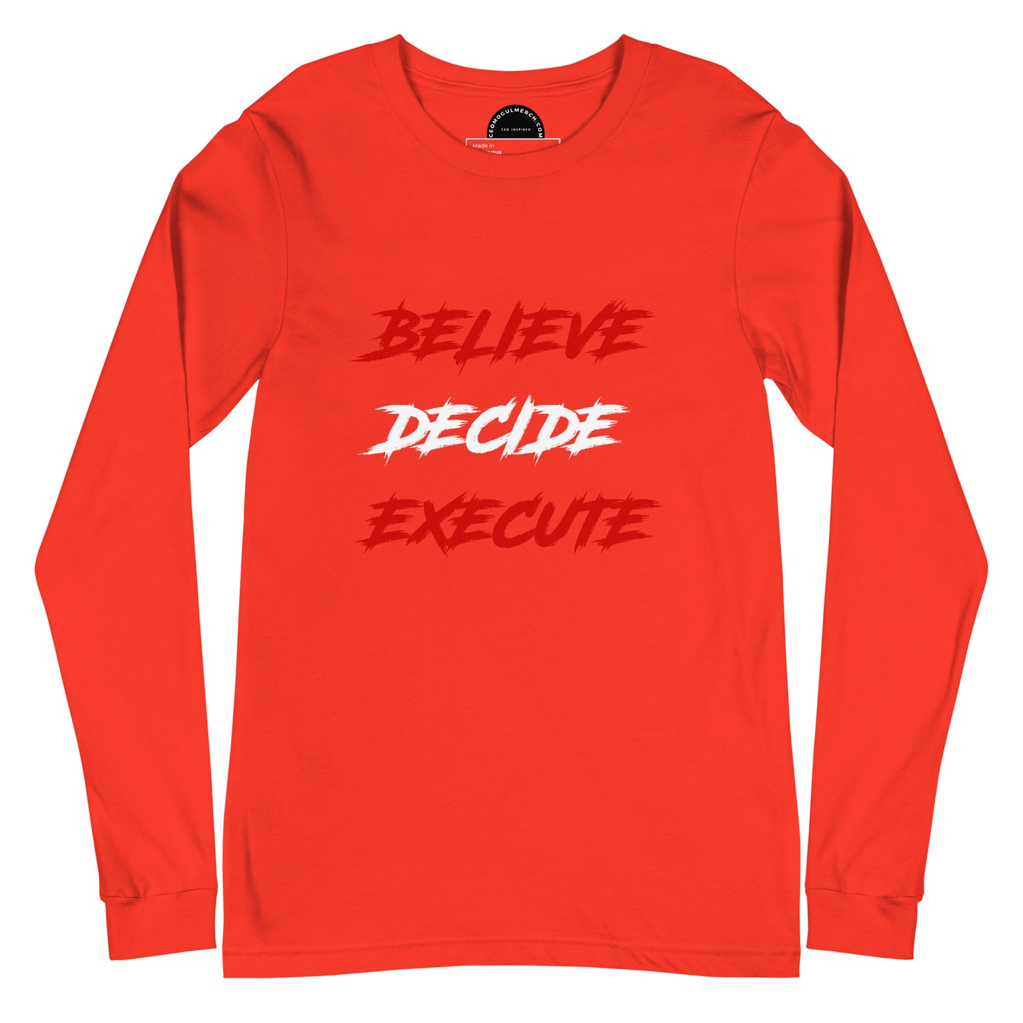 Unisex Long Sleeve Tee BDEM RWR