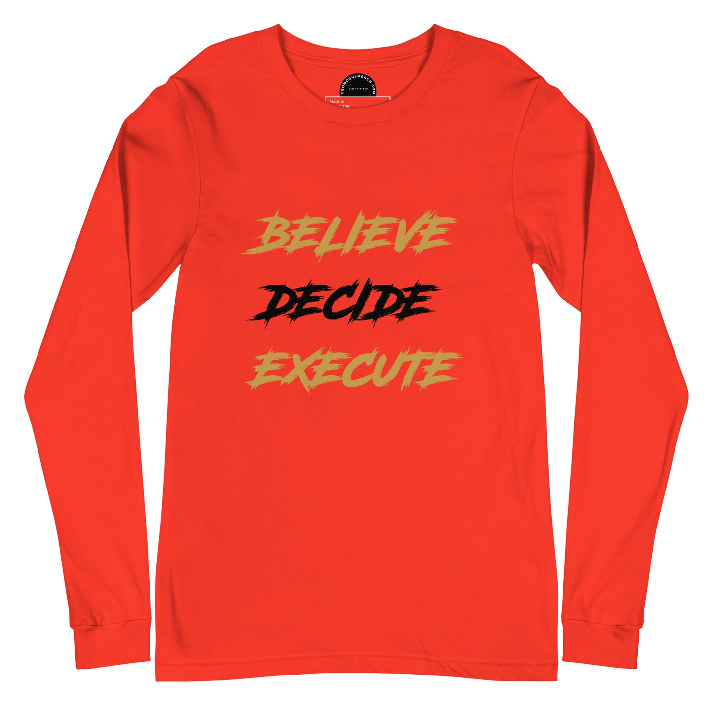 Unisex Long Sleeve Tee BDEM GBG