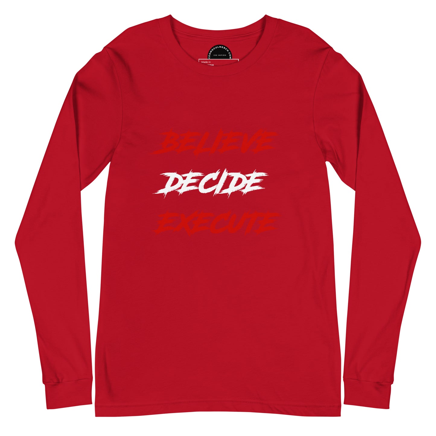 Unisex Long Sleeve Tee BDEM RWR
