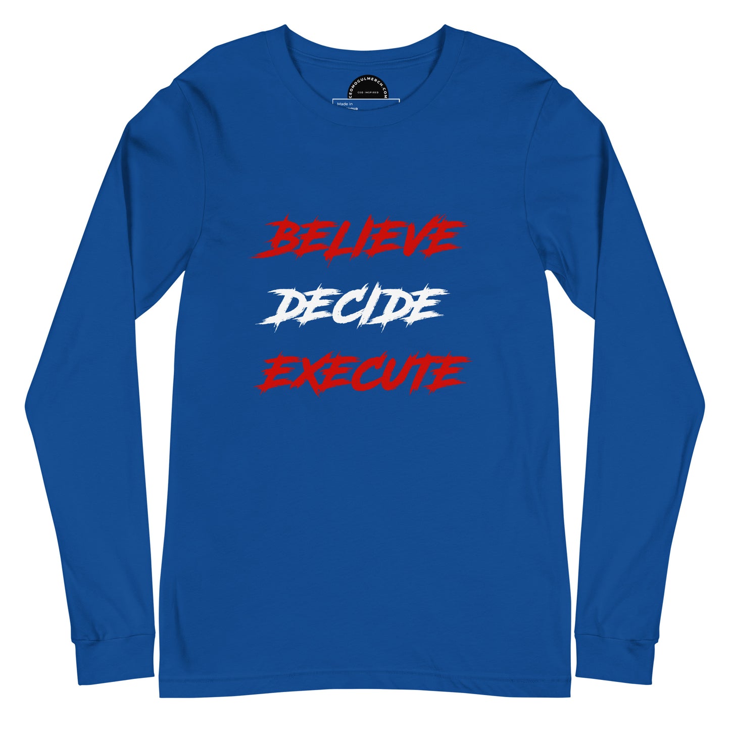 Unisex Long Sleeve Tee BDEM RWR