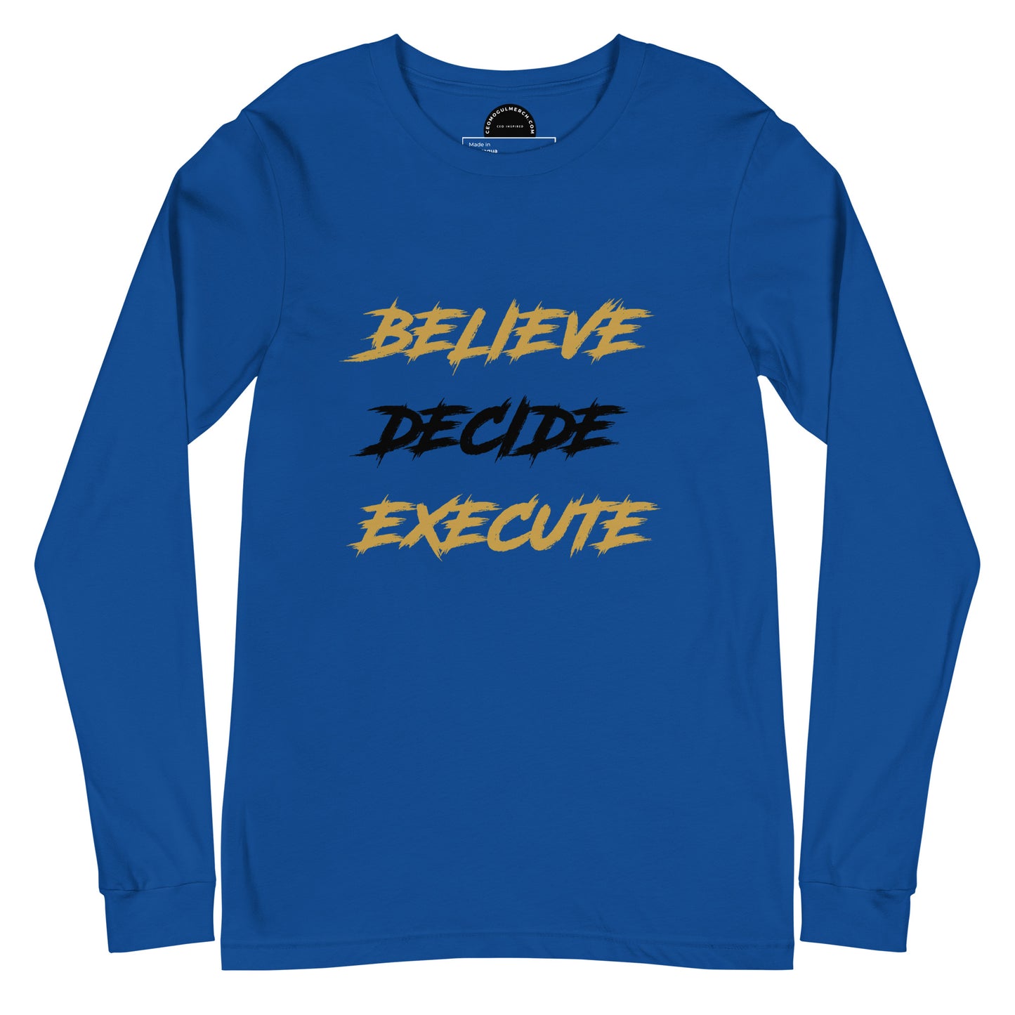 Unisex Long Sleeve Tee BDEM GBG
