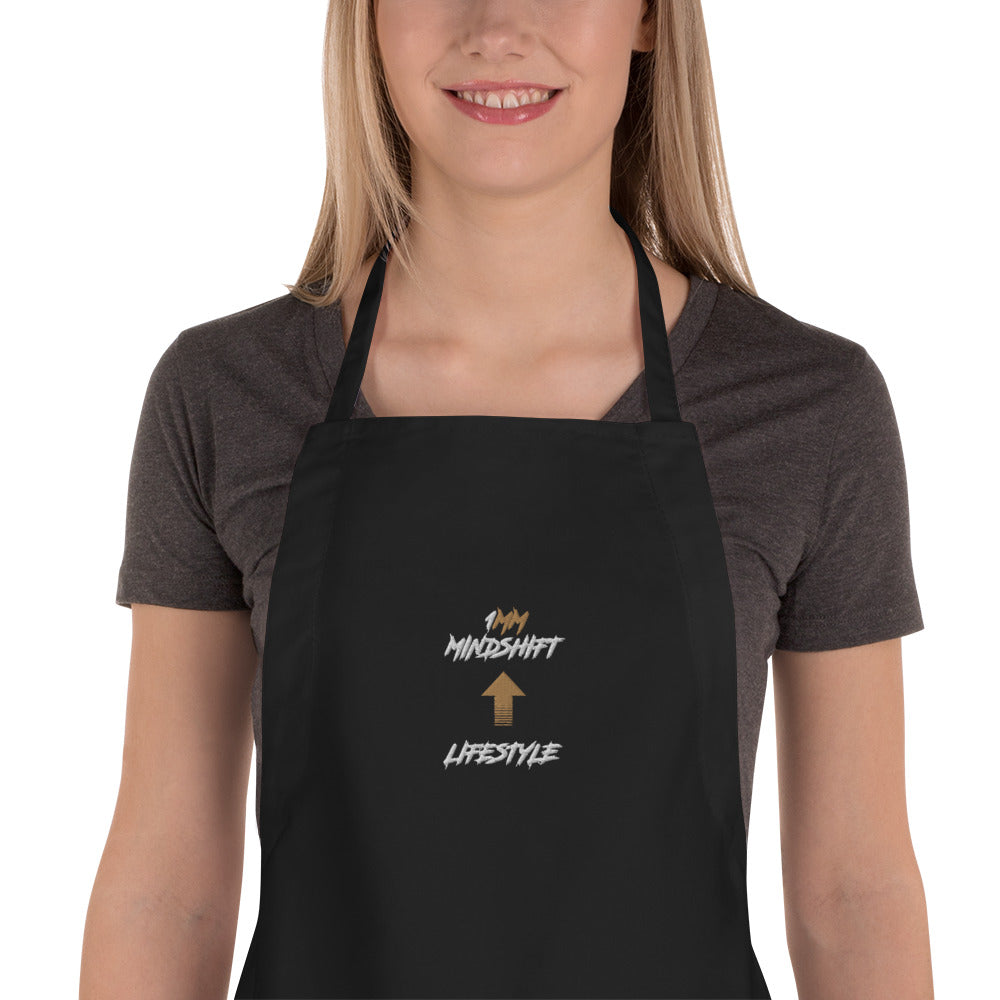 Embroidered on sale chef apron